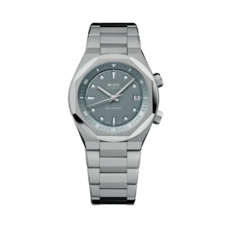Multifort 8 Two Crowns Automatic 40mm - Grey on Bracelet