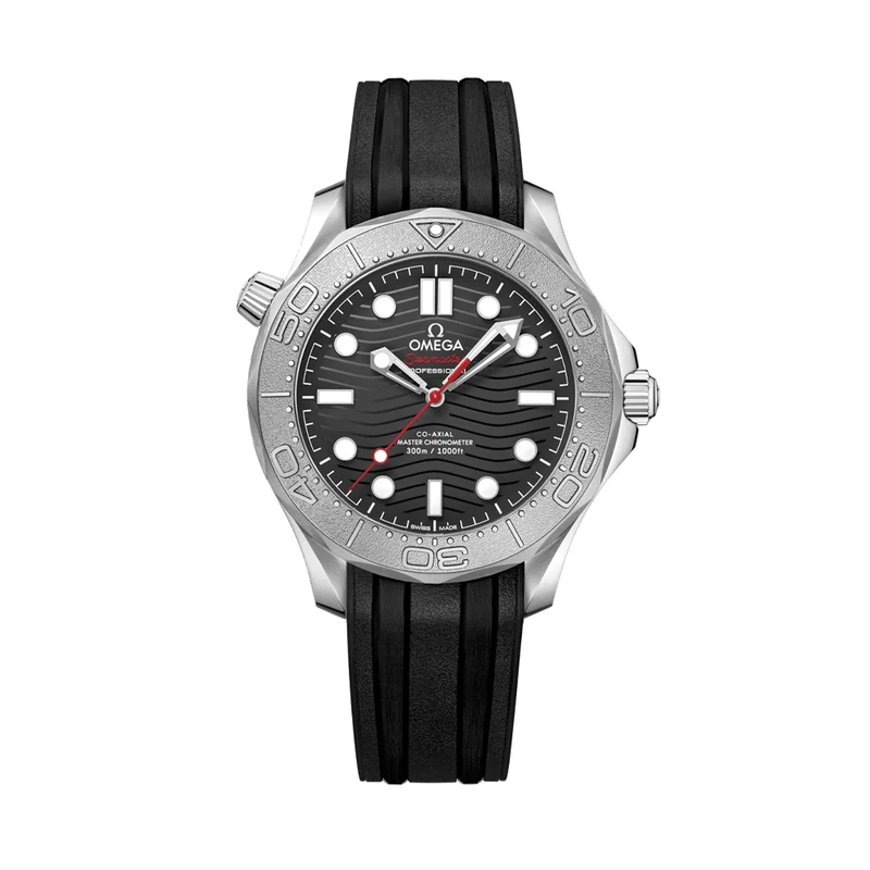 Seamaster Diver 300M Nekton Edition 42mm - Black on Rubber Strap