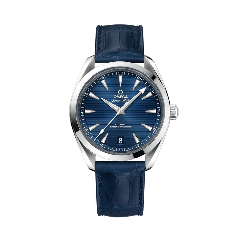 Seamaster Aqua Terra 150M 41mm - Blue on Leather Strap