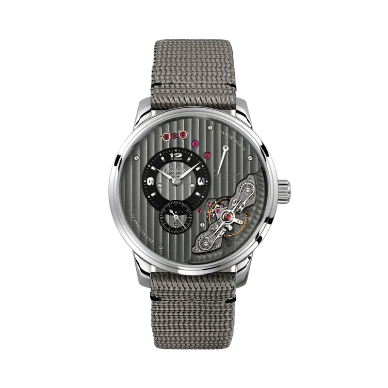 PanoInverse 42mm - Black on Synthetic Strap