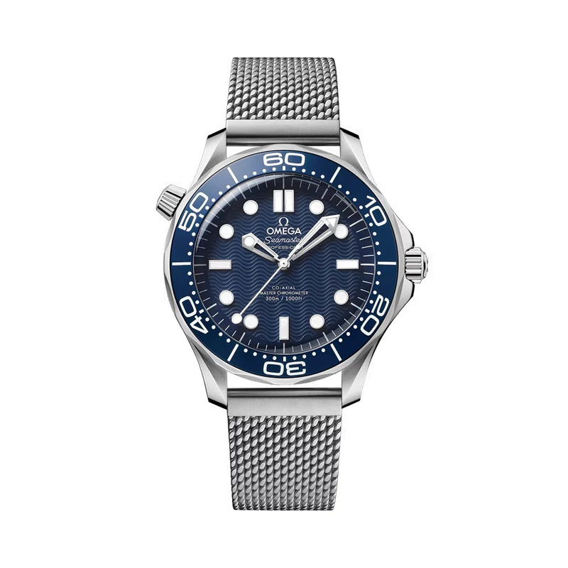 Seamaster Diver 300M James Bond 60th Anniversary Edition 42mm - Blue on Bracelet