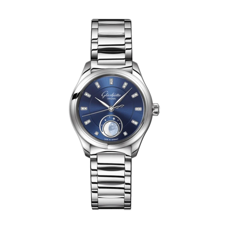 Serenade Luna Automatic 32.5mm - Blue on Bracelet