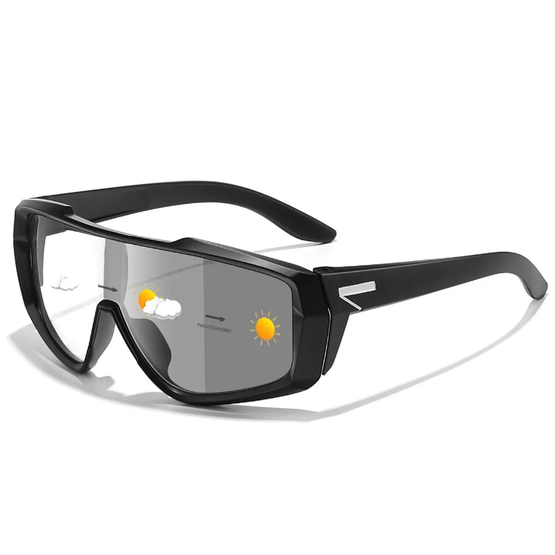 Occhiali da sole sportivi – Lenti fotocromatiche con protezione UV e montatura leggera