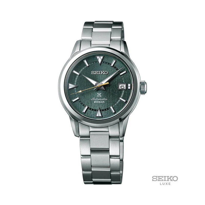 SPB289 Prospex 38mm - Green on Bracelet and Extra Leather Strap