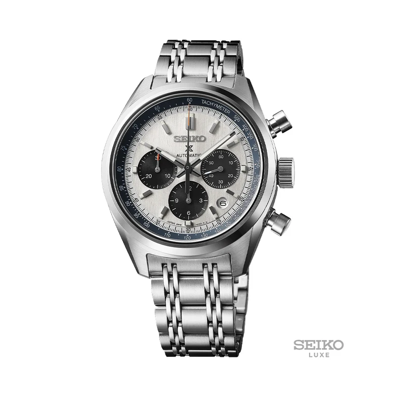 SRQ047 Prospex Chronograph 42mm - Silver on Bracelet