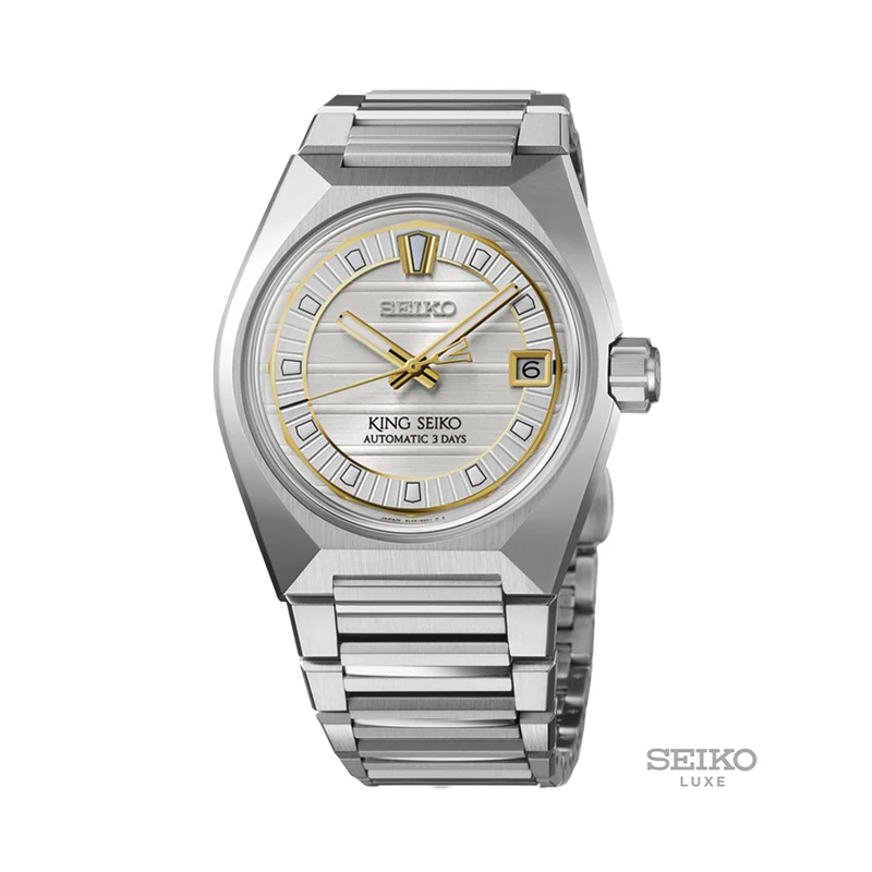 SLA087 King Seiko 41mm - Silver on Bracelet