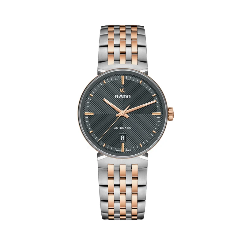 Florence Automatic Two-Tone 39mm - Grey on Bracelet