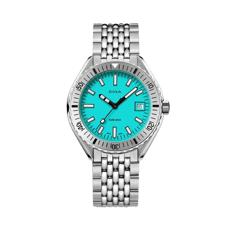 SUB 200 Aquamarine 42mm - Aquamarine on Bracelet