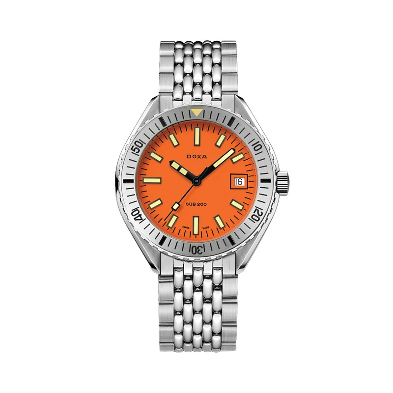 SUB 200 Professional 42mm - Orange on Bracelet