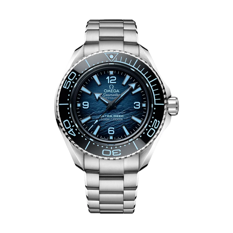 Seamaster Planet Ocean Ultra Deep 6000M 45.5 mm - Blue on Bracelet
