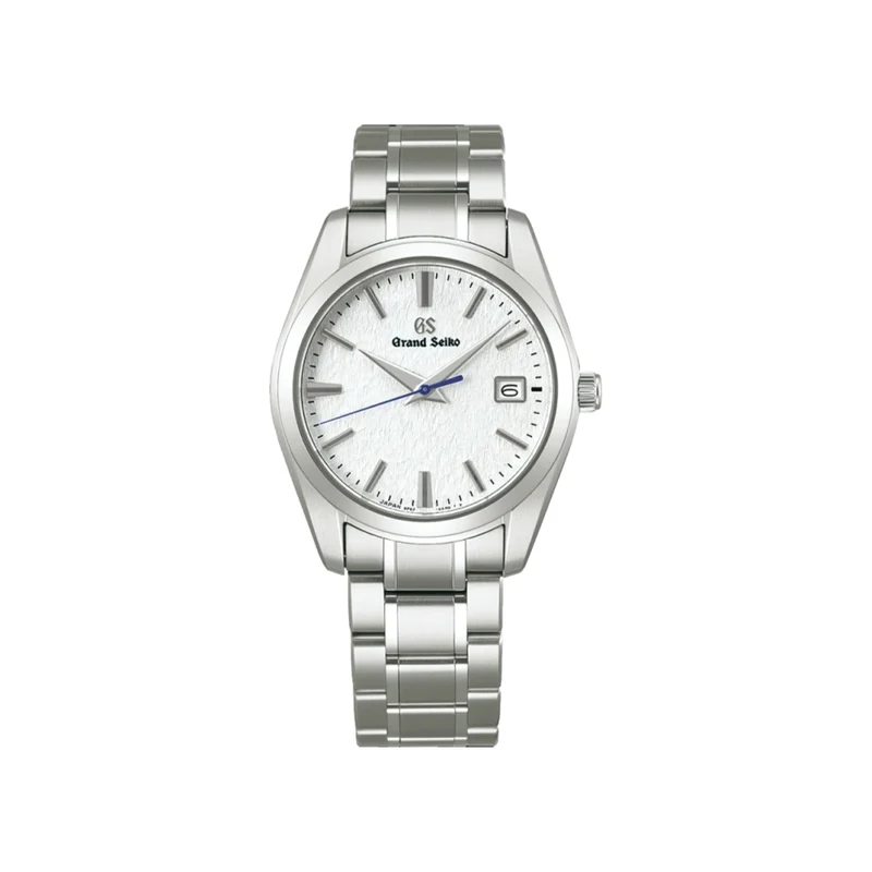 SBGX355 "Snowflake" Heritage Quartz 37 mm - White on Bracelet