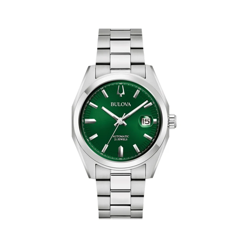 Surveyor Green 39mm - Green on Bracelet