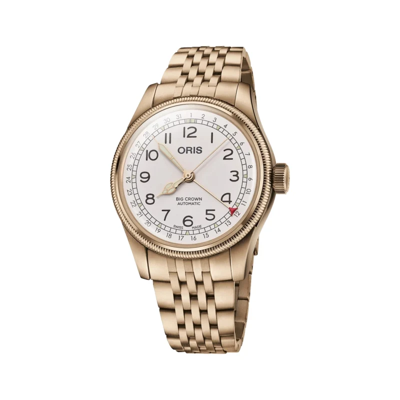 Father Time Limited Edition 40mm - White on Leather Strap