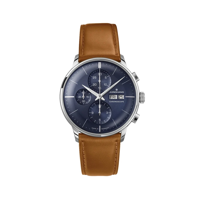 Meister Chronoscope 40.7mm - Blue on Leather Strap