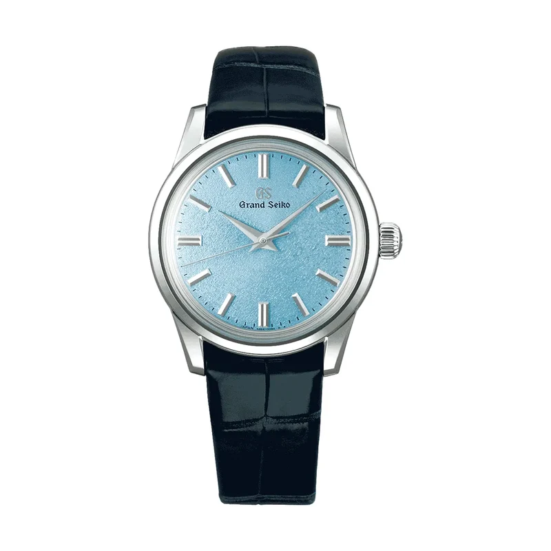 SBGW283 Elegance Mechanical 37.3mm - Blue on Leather Strap