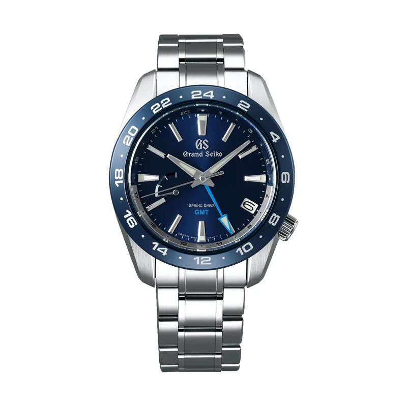 SBGE255 Sport Automatic Spring Drive GMT 40.5mm - Blue on Bracelet