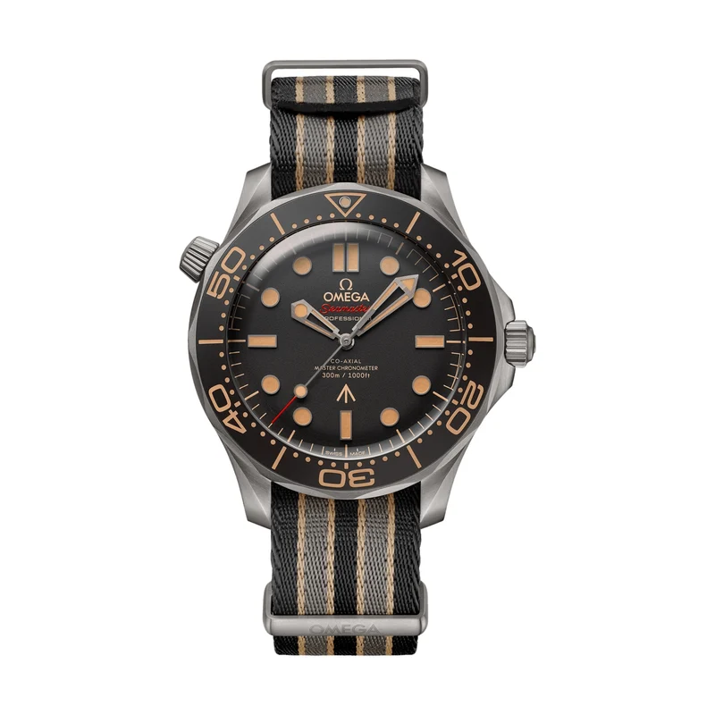 Seamaster Diver 300M 007 Edition 42mm - Brown on Fabric Strap
