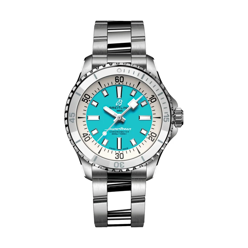 Superocean Automatic 36mm - Turquoise on Bracelet