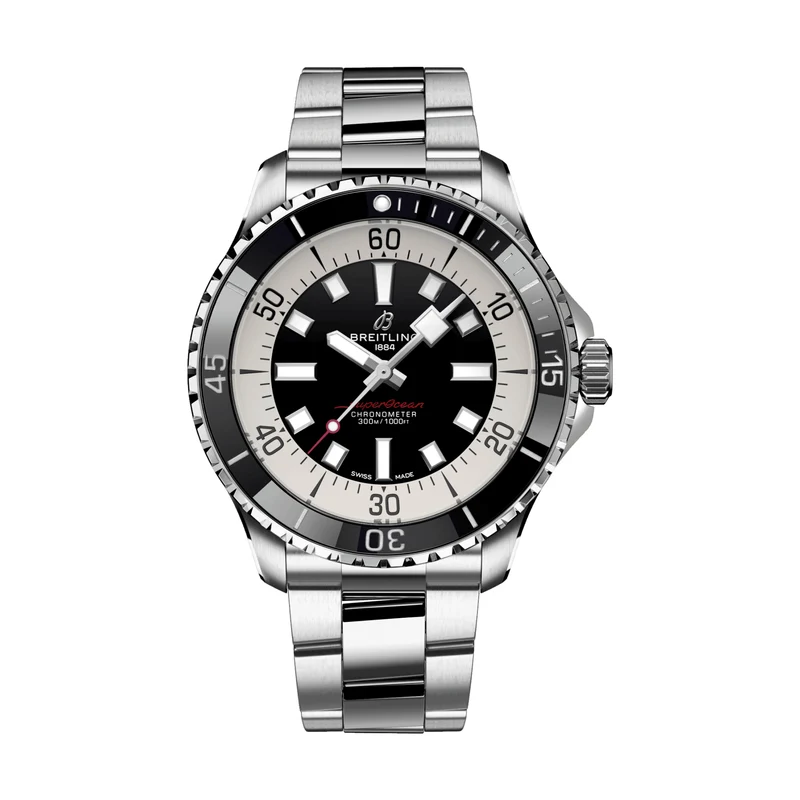 Superocean Automatic 44mm - Black on Bracelet