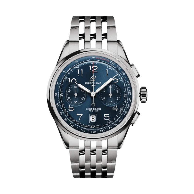 Premier B01 Chronograph 42mm - Blue on Bracelet