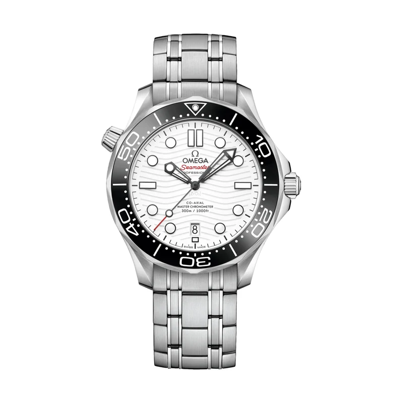 Seamaster Diver 300M 42mm - White on Bracelet