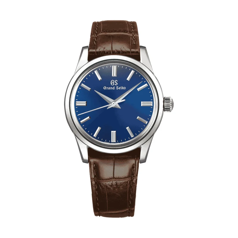 SBGW279 Elegance Mechanical 37.3mm - Blue on Leather Strap