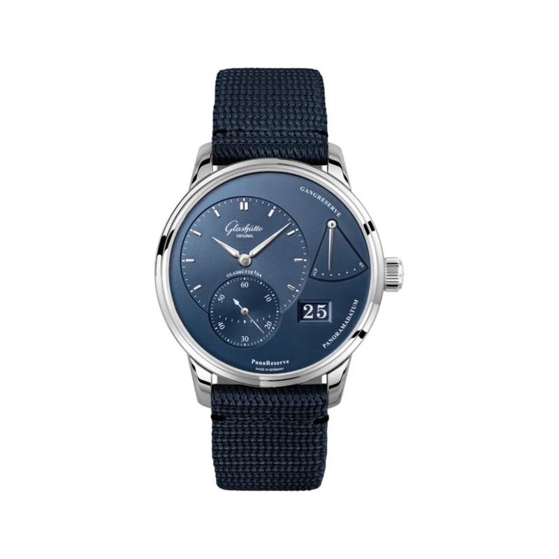 PanoReserve 40mm - Galvanized Blue on Strap