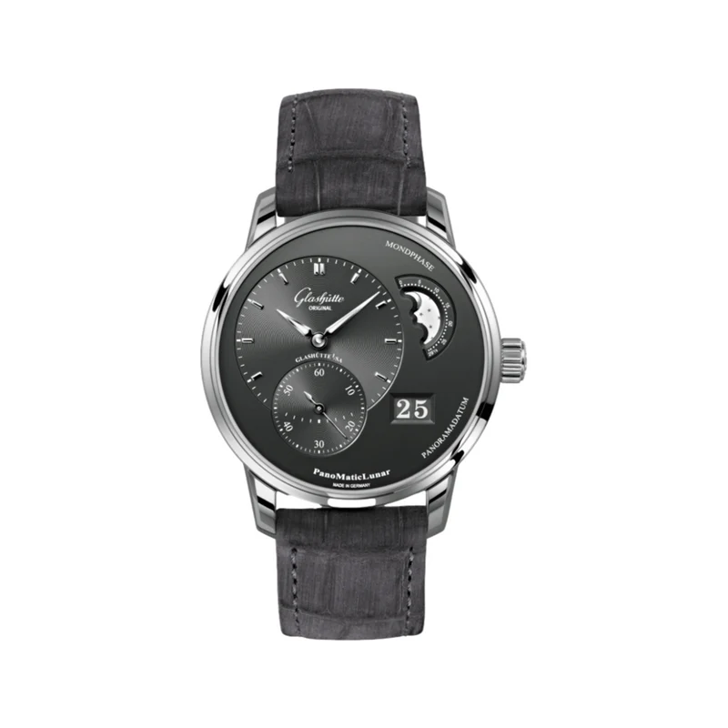 PanoMaticLunar 40mm - Grey on Strap