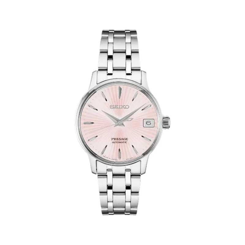SRP839 Presage Cocktail Time 33.8mm - Pink on Bracelet