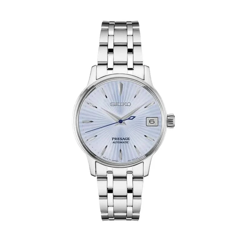 SRP841 Presage Cocktail Time 33.8mm - Ice blue on Bracelet