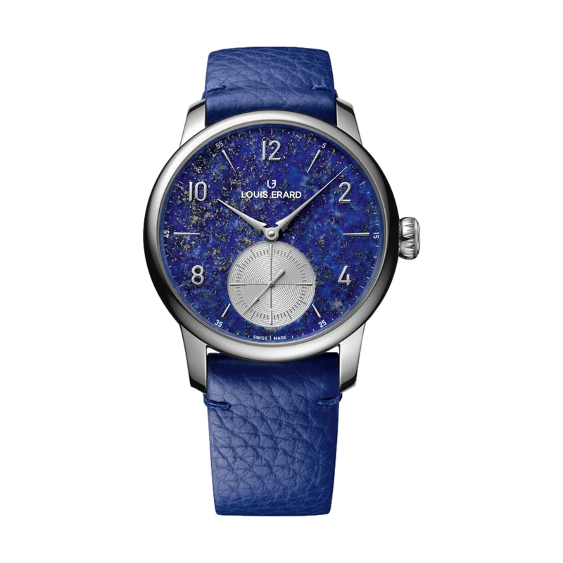 Excellence Petite Seconde Lapis Lazuli 39mm - Blue on Leather Strap