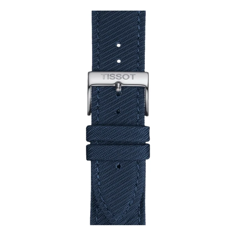 Tissot Official Blue Textile Strap 22mm