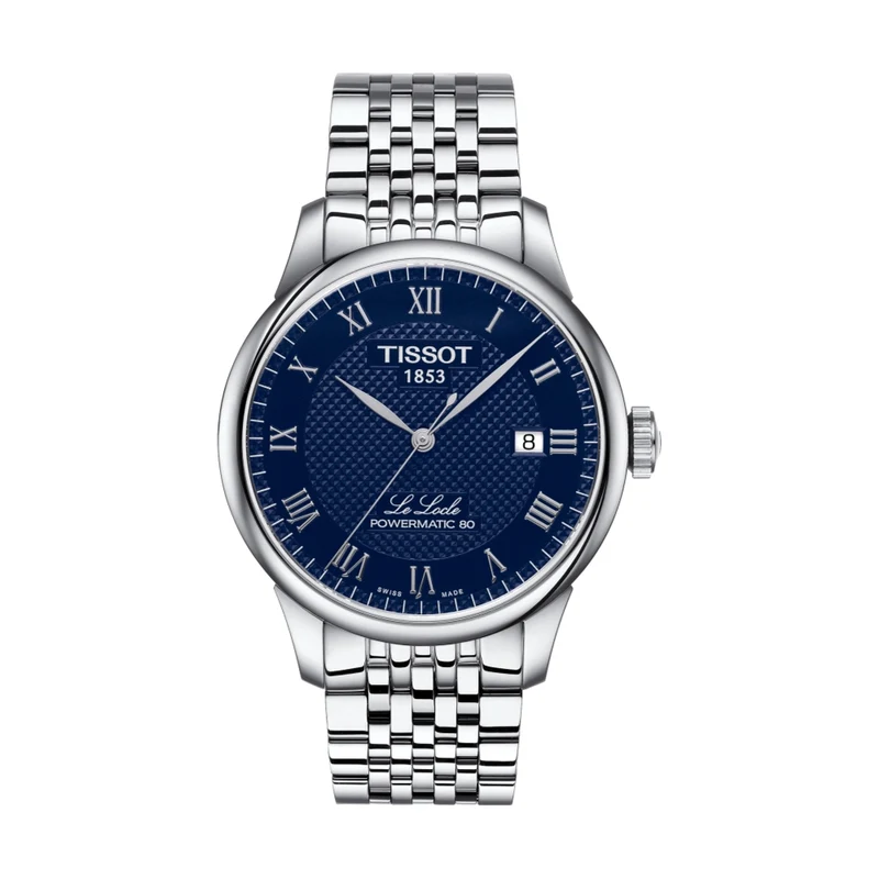 Le Locle Powermatic 80 39.3mm - Blue on Bracelet