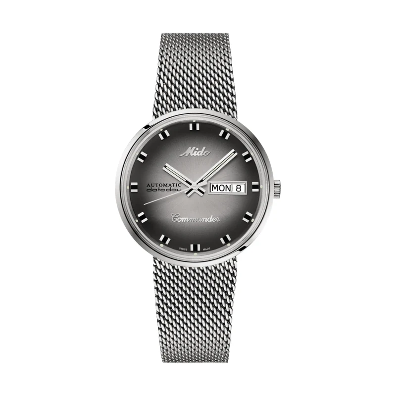 Commander Shade 37mm - Silver on Bracelet