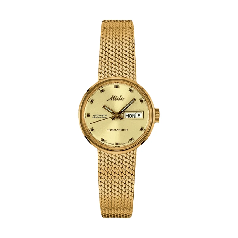 Commander 1959 Yellow Gold PVD 23.5mm - Champagne Yellow Gold on Bracelet