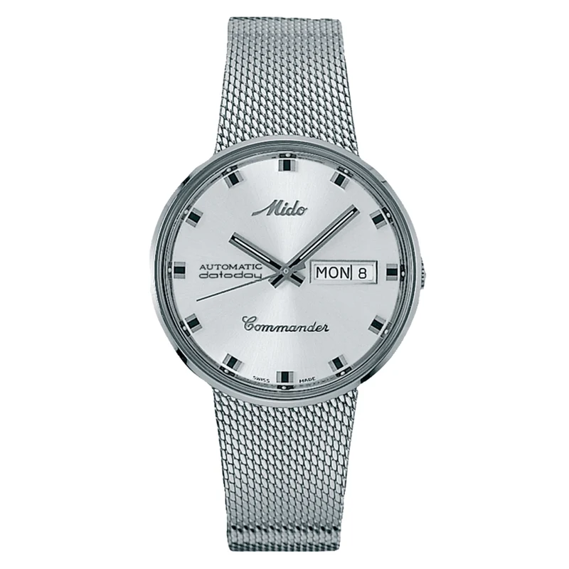 Commander 1959 37mm - Silver on Bracelet