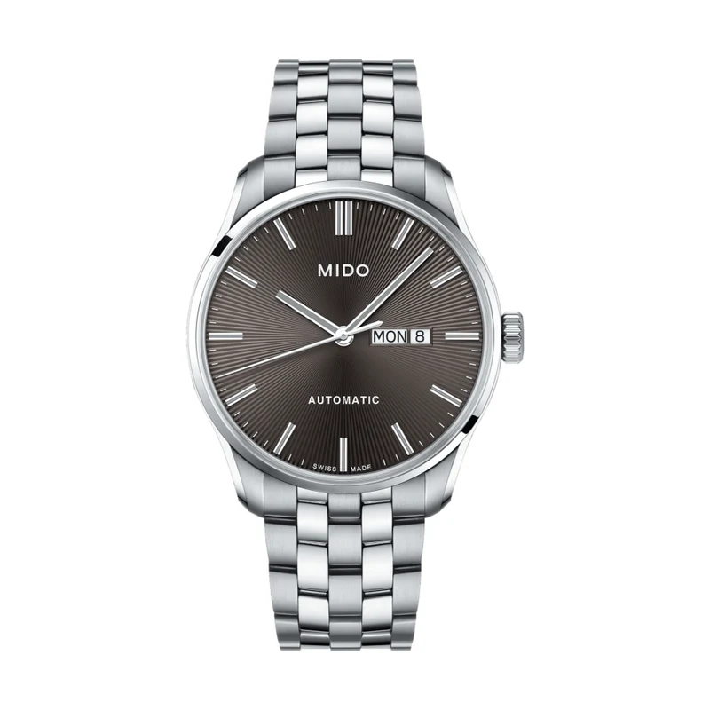 Belluna II 42.5mm - Sunray Anthracite on Bracelet