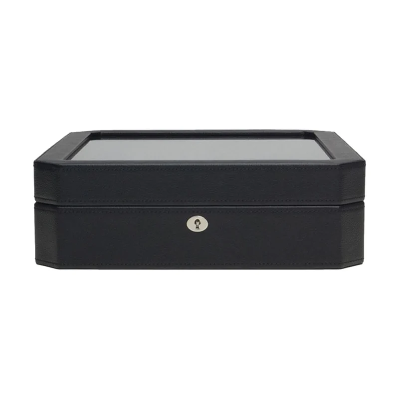 Windsor 10 Piece Watch Box Black