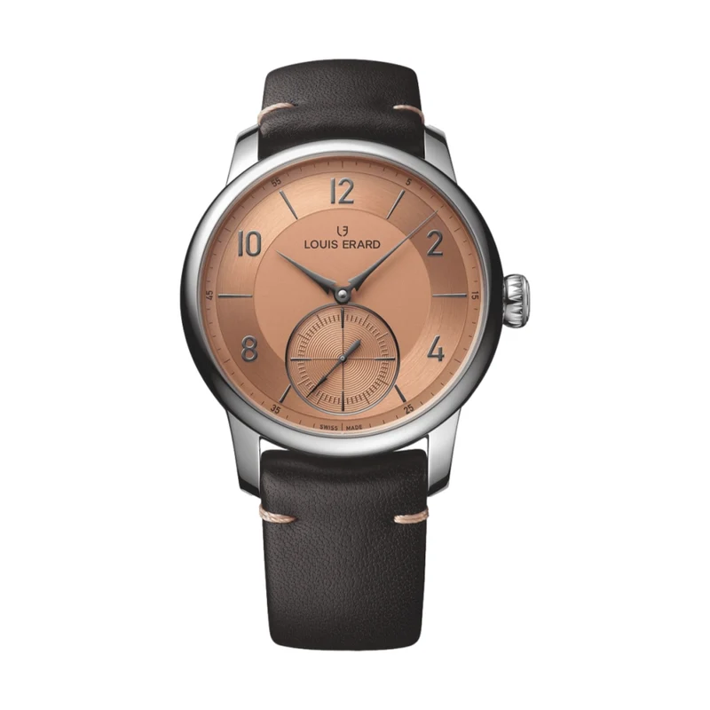 Excellence Petite Seconds 42mm - Terracotta on Leather Strap