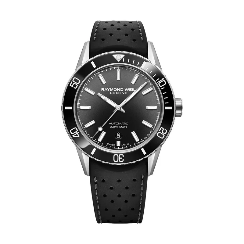 Freelancer Diver 42.5mm - Black on Rubber Strap