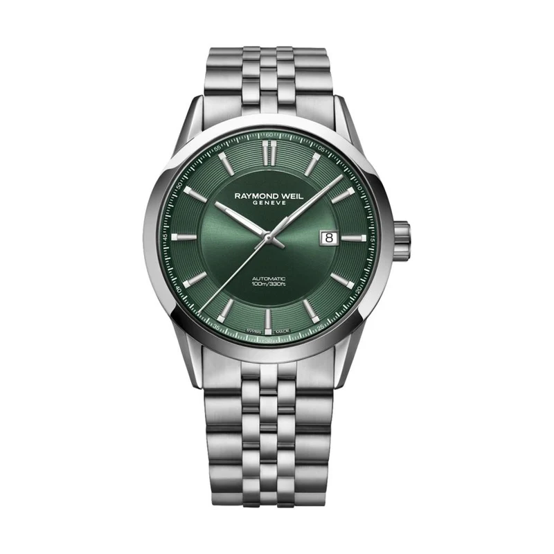 Freelancer Automatic 42mm - Green on Bracelet