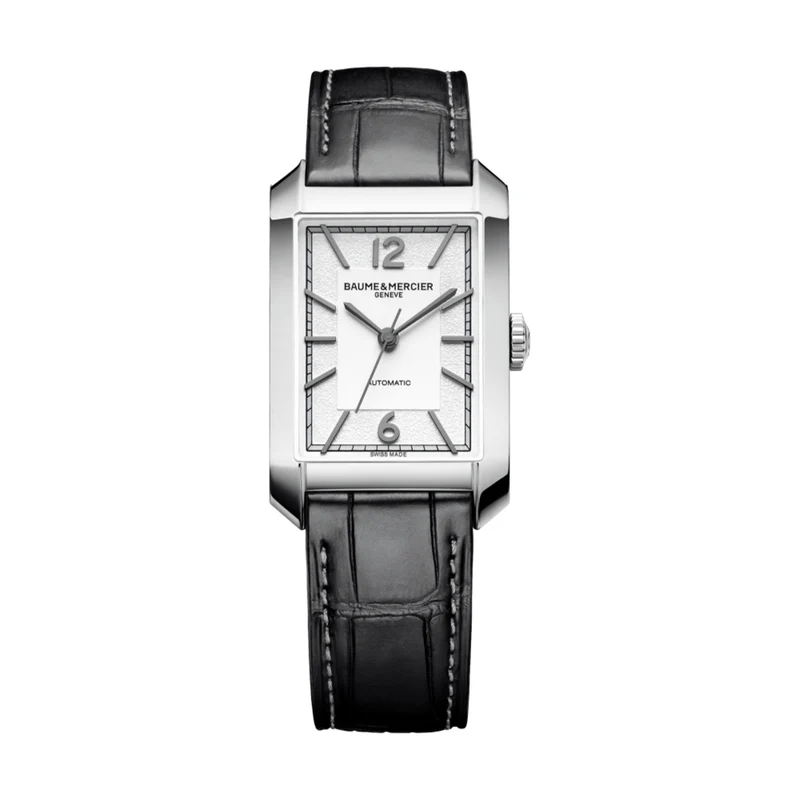 Hampton 10522 Automatic 43mm - Silver on Leather Strap