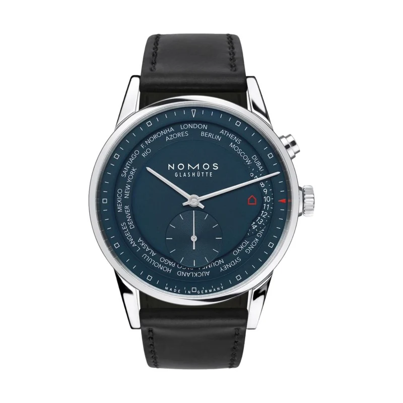 Zürich World Time 40mm - Midnight Blue on Strap