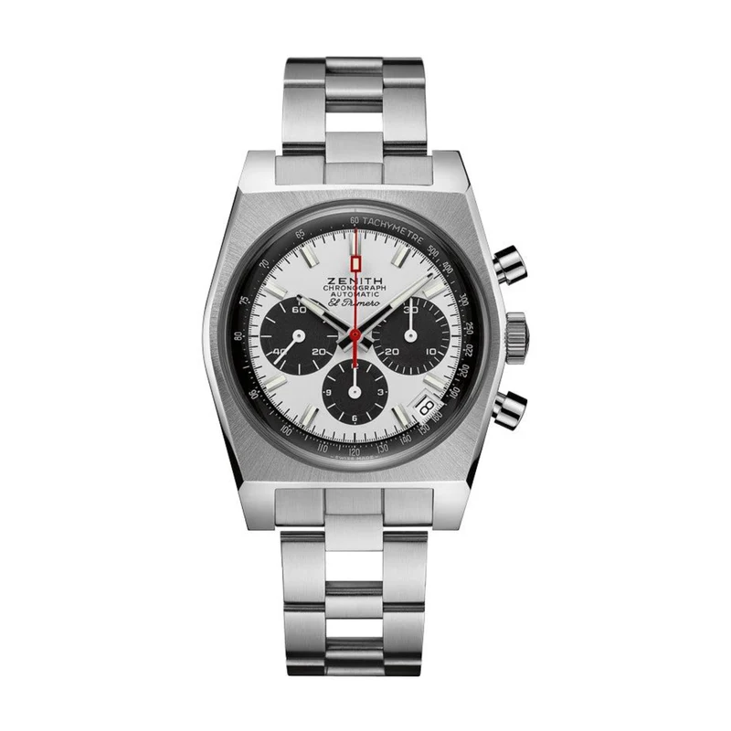 Chronomaster Revival A384 37mm - White on Bracelet