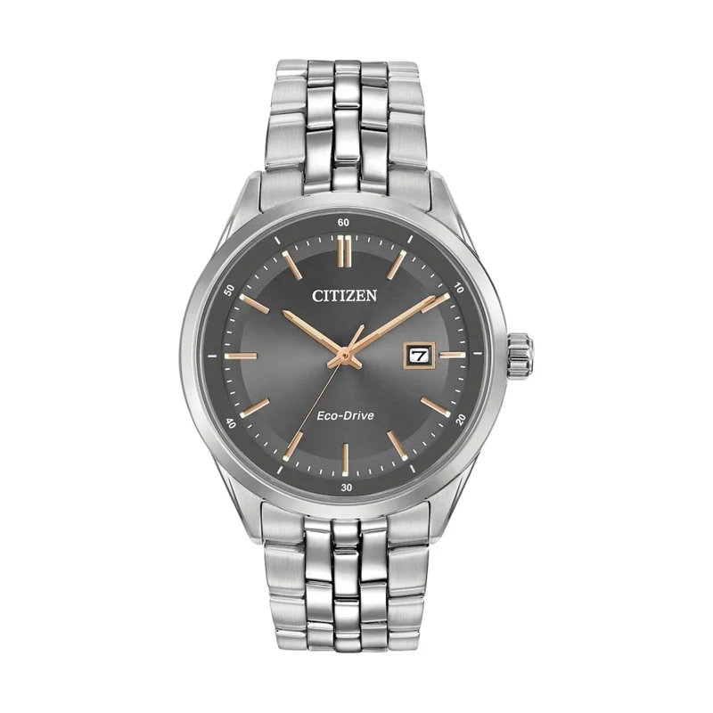 Addysen Eco-Drive 41mm - Grey on Bracelet