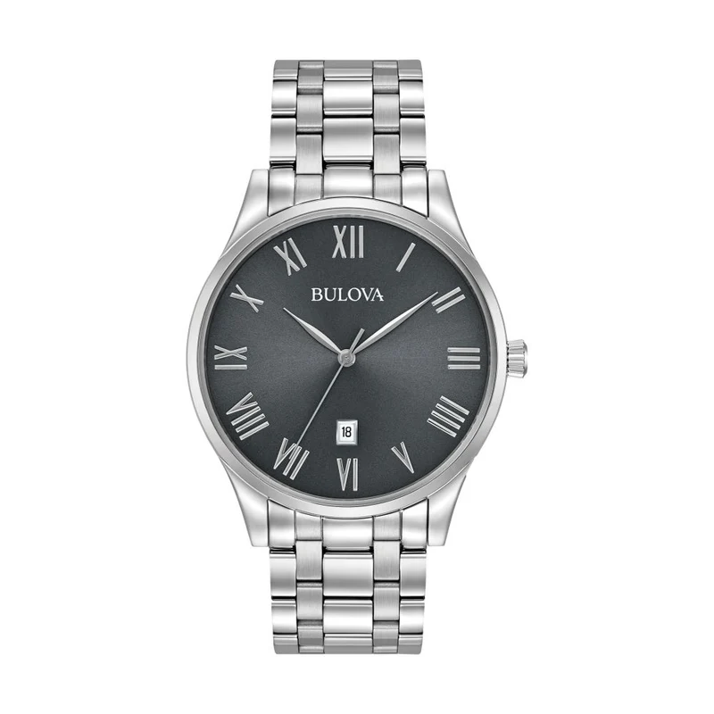 Classic 40mm - Grey on Bracelet