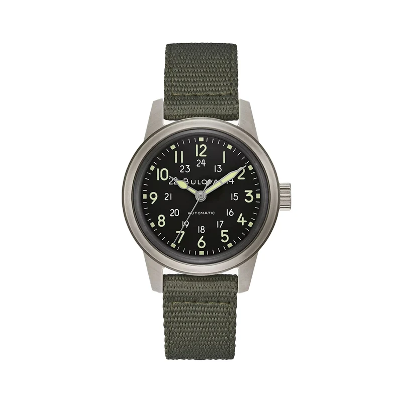 VWI Special Edition HACK Watch 38mm - Black on Nylon Strap