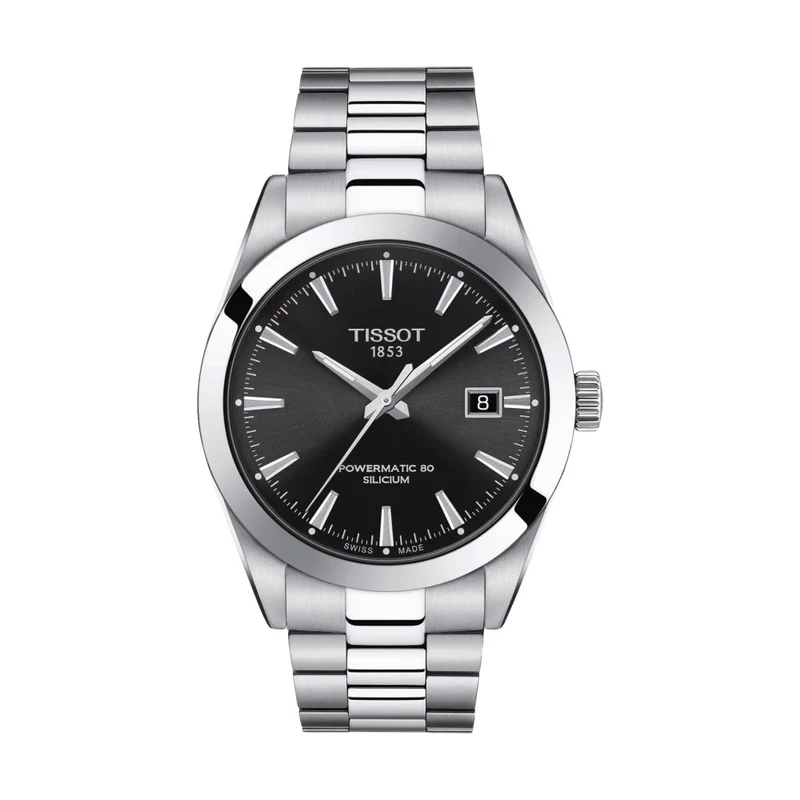 Gentleman Powermatic 80 Silicium 40mm - Black on Bracelet