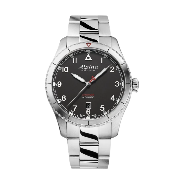 Startimer Pilot Automatic 41mm - Black on Bracelet