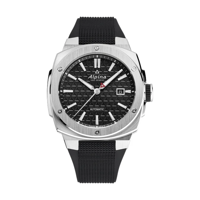 Alpiner Extreme Automatic 41mm - Black on Rubber Strap